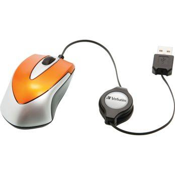 Foto: Verbatim Go Mini Optical Travel Mouse Volcanic Orange      49023
