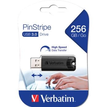 Foto: Verbatim Store n Go        256GB Pinstripe USB 3.0 black    49320