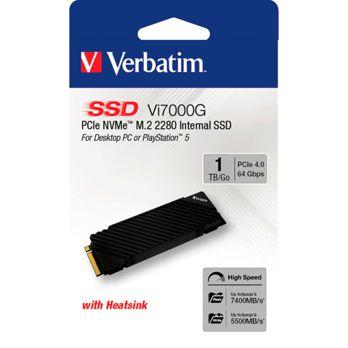 Foto: Verbatim Vi7000 M.2 SSD      1TB PCIe NVMe                  49367