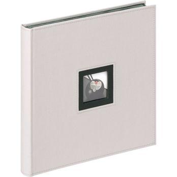 Foto: Walther Black & White      30x30 Buchalbum Grau            FA217D