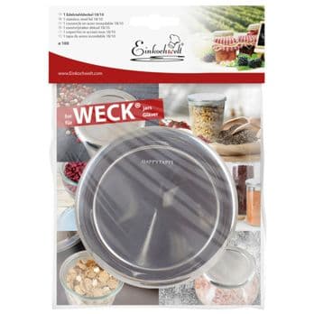 Foto: WECK Deckel 100mm Edelstahl