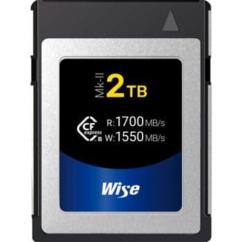 Foto: Wise CFexpress Type B Mk-II  2TB R/W 1700/1550MB/s WI-CFX-B2048M2