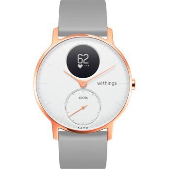 Foto: Withings Steel HR rosegold white grey silicone 36 mm