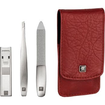 Foto: Zwilling TWINOX Druckknopf-Etui, Rot, 3-tlg.