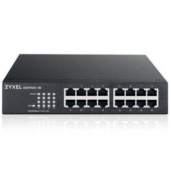 Foto: Zyxel GS1100-16 V3 16-Port Unmanaged Switch