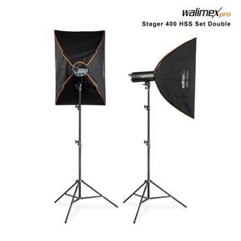 Foto: Walimex pro Stager 400 HSS Set Double
